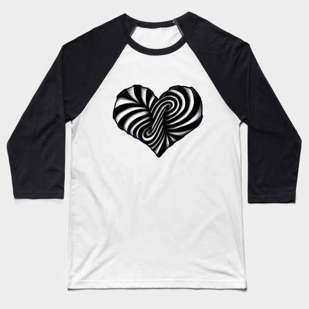 Twisted love Baseball T-Shirt by selandrian